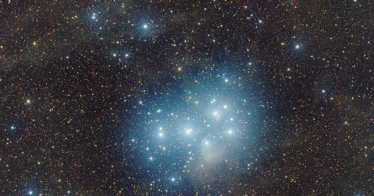 pleiades Paul Poteet Dot Com | Pleiades: The Seven Sisters Star